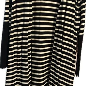 Vince Camuto Monochrome Striped Knit